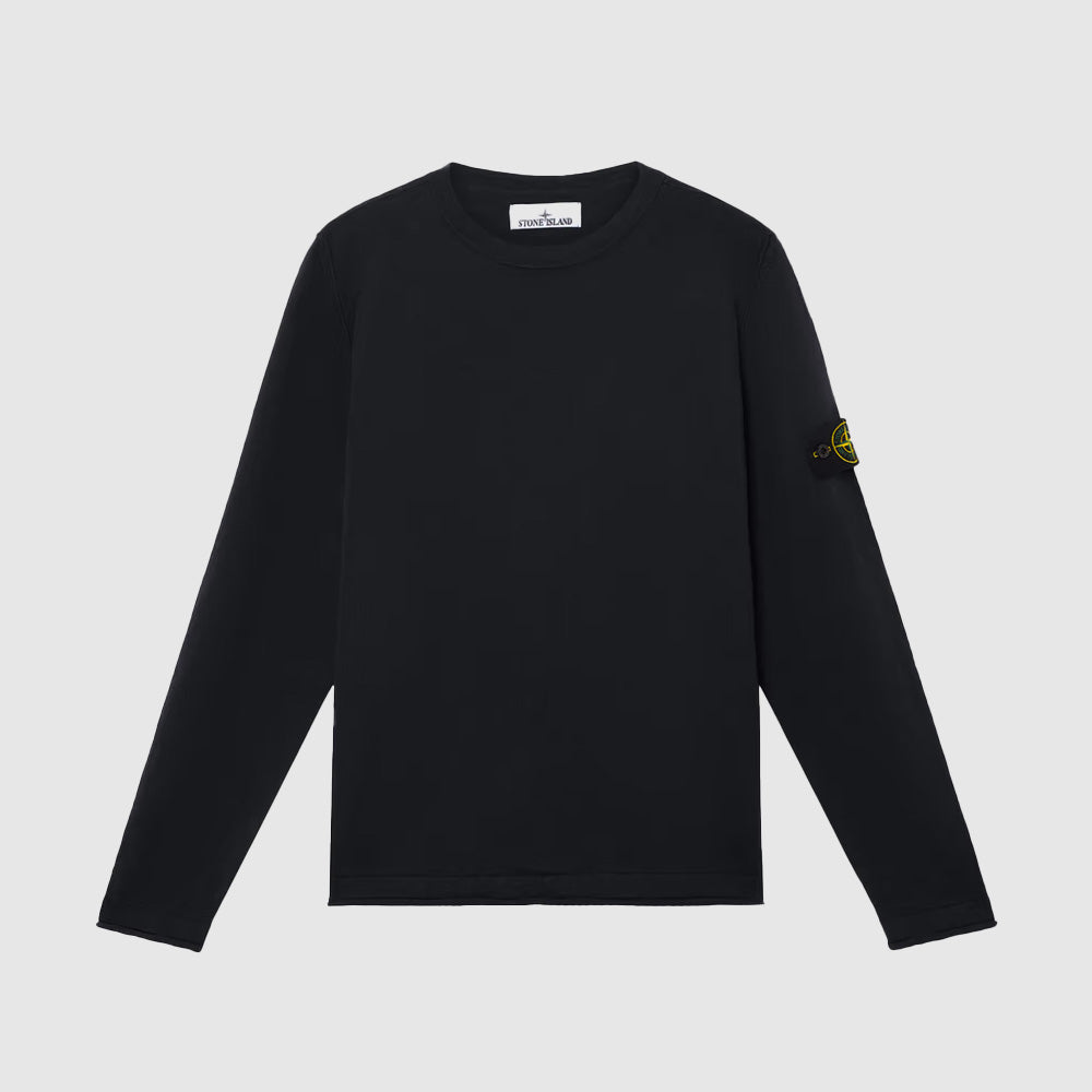 Pull Stone Island ras-du-cou avec finitions en petits rouleaux