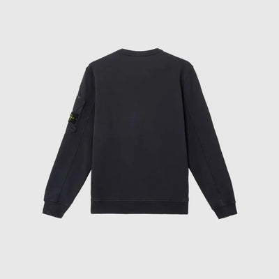 Sweatshirt à poche brodée