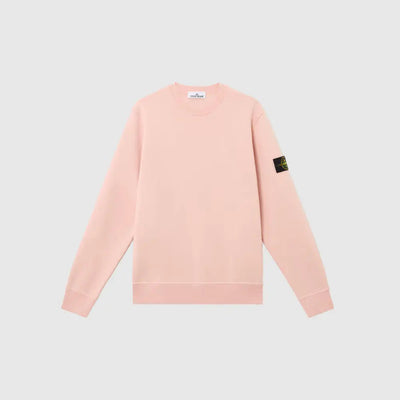 Sweatshirt Col Rond à Détails Côtelés STONE ISLAND