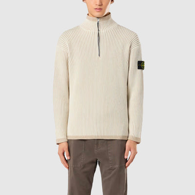 Pull ample à col zippé