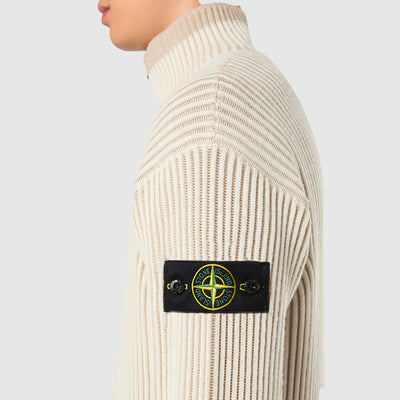 Pull ample à col zippé