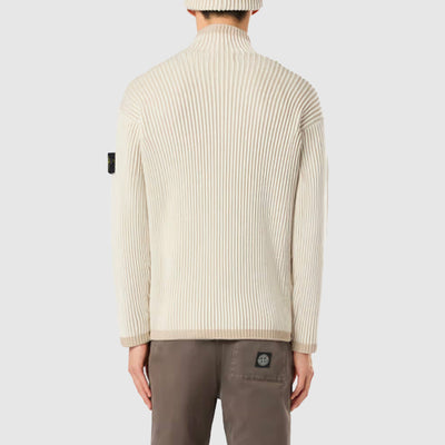 Pull ample à col zippé