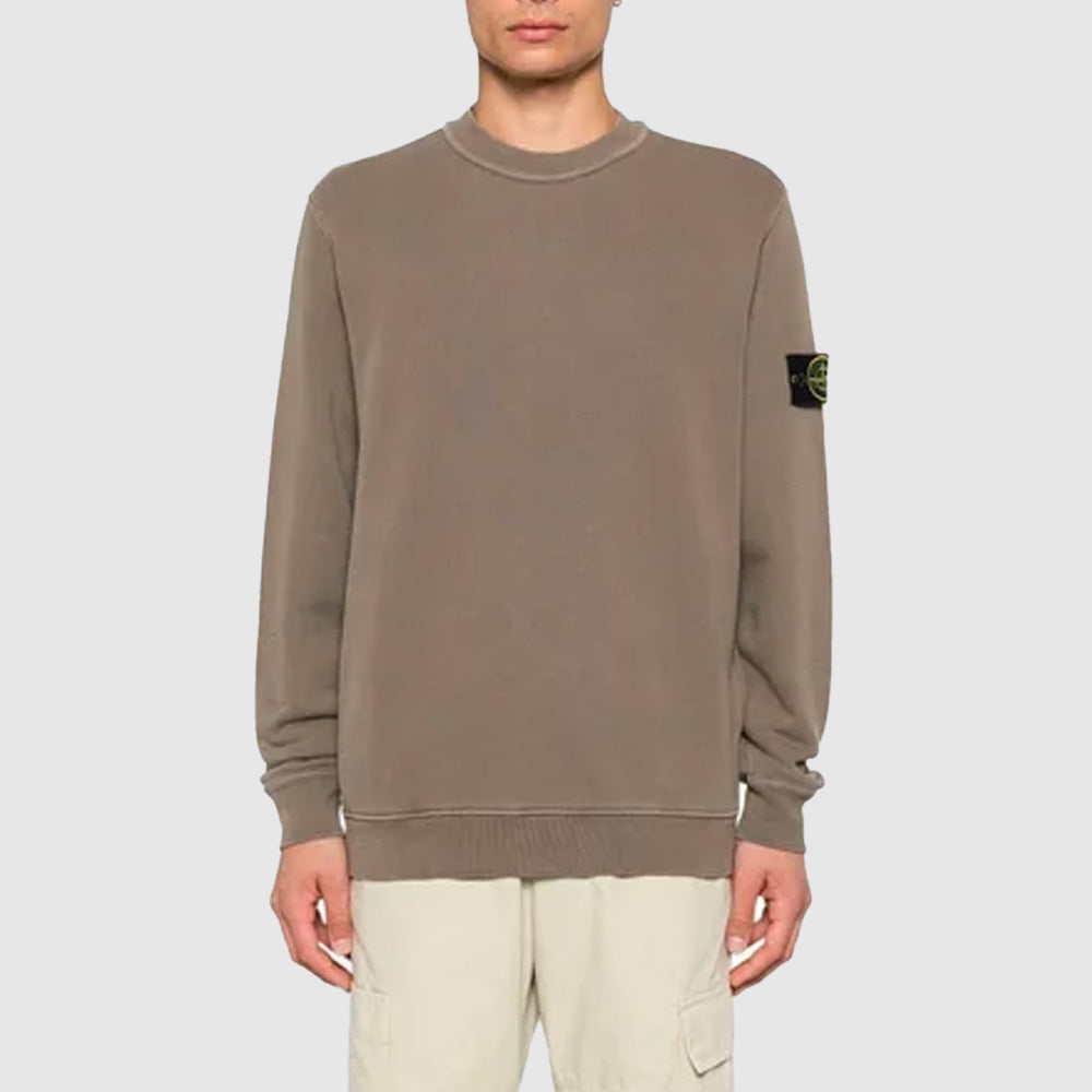 Sweatshirt à Col Ras du Cou en Mousse