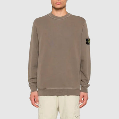 Sweatshirt à Col Ras du Cou en Mousse