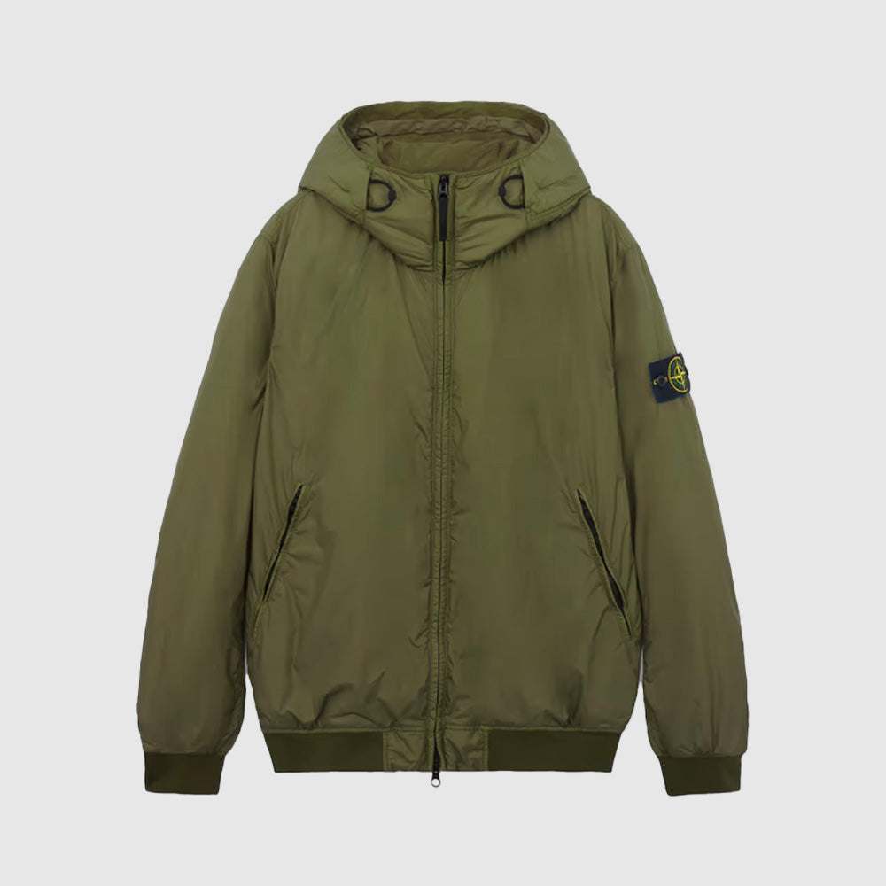 Blouson coupe-vent à capuche STONE ISLAND