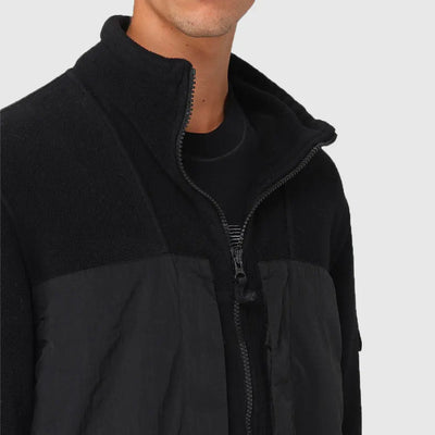 Anorak à capuche avec traitement déperlant