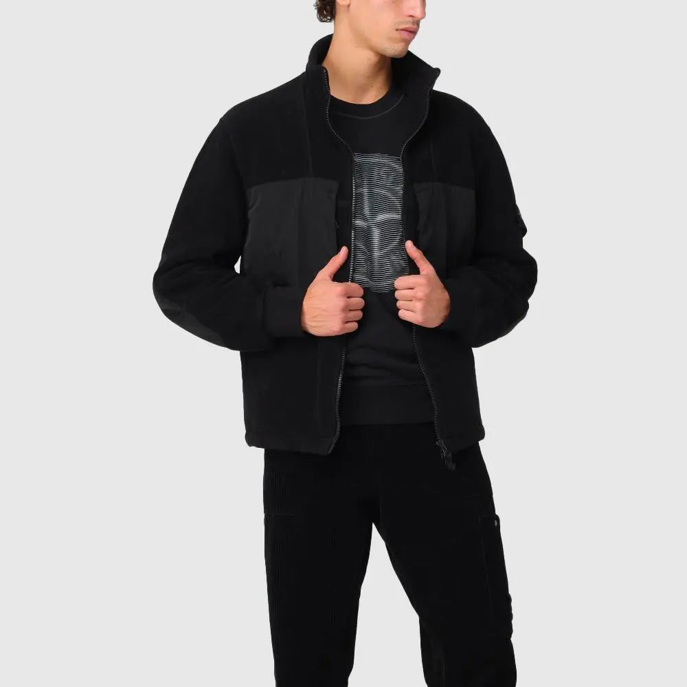 Anorak à capuche avec traitement déperlant